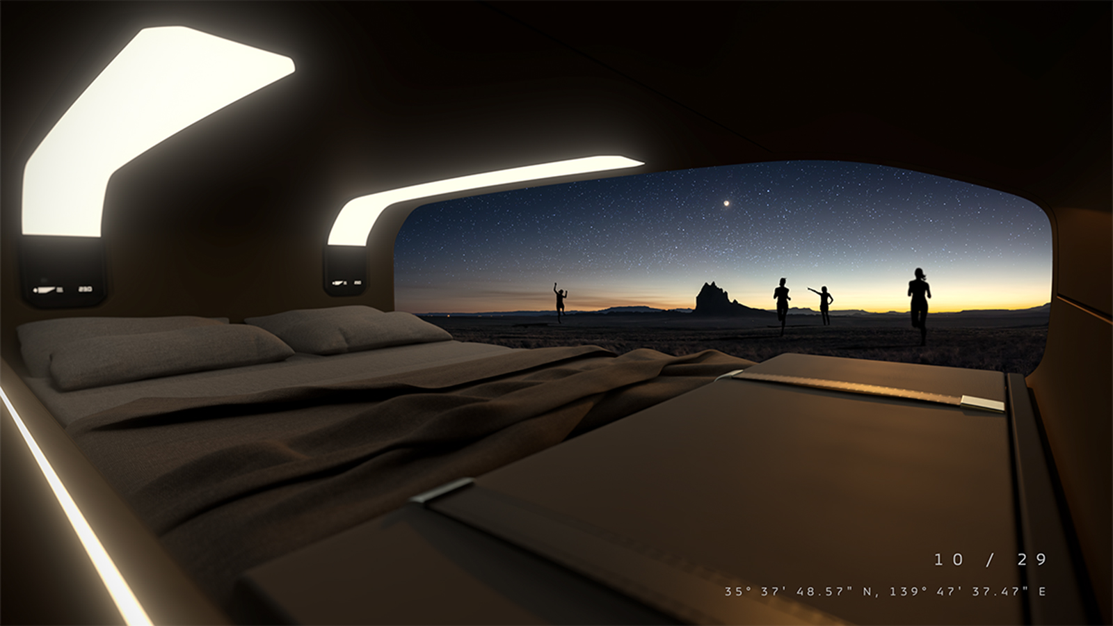 Νέο ηλεκτρικό SUV της Mitsubishi έχει καμπίνα που γίνεται δωμάτιο